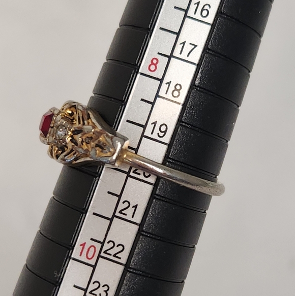 Antique Victorian Revival Ring - Picture 7 of 9